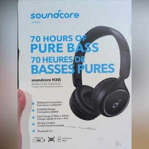Soundcore wireless on ear headphones